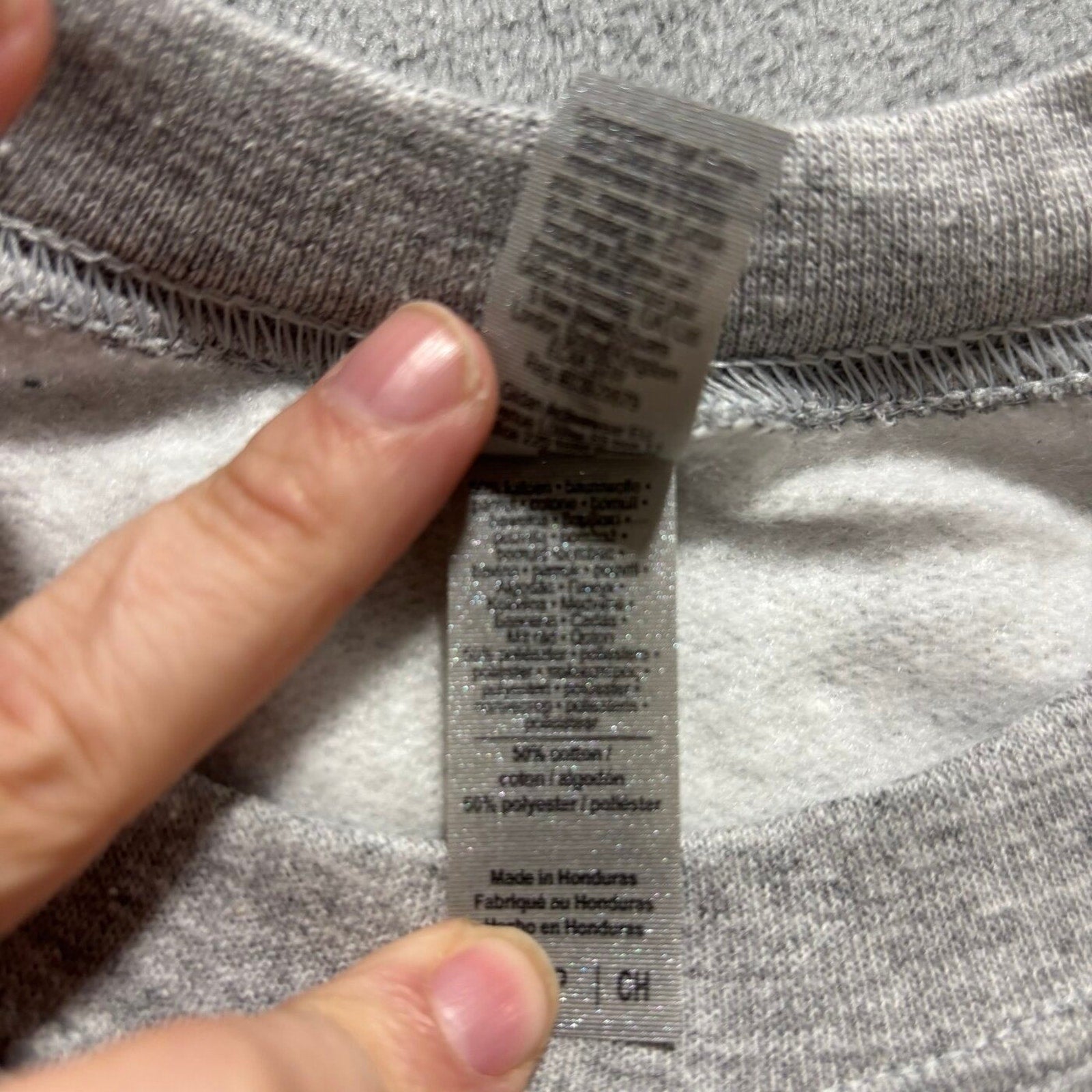 Gildan S Gray Georgetown Rainbow Pride Womens Sweatshirt Casual Cozy