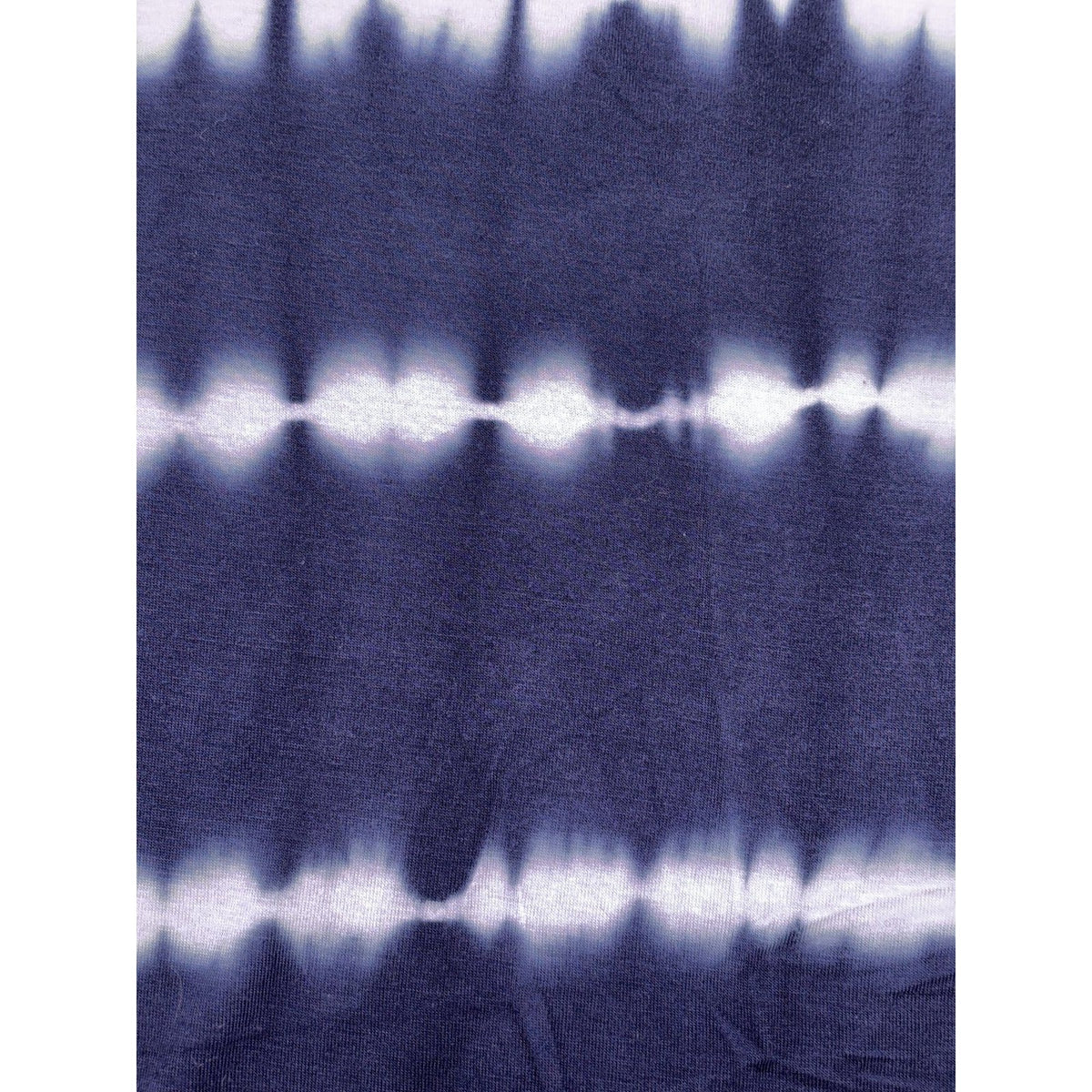 Time and Tru Womens XL Navy Blue Tie Dye Tee Casual Coastal