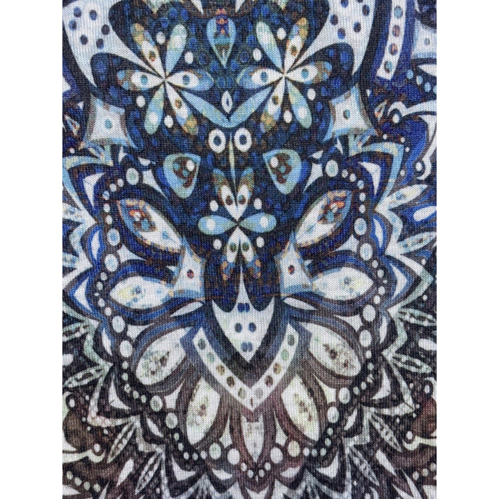 Unbranded Womens XL White Graphic Cami Tank Top Boho Casual Summer
