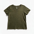 Sonoma Womens XL Olive Green V-Neck Tee Casual Everyday