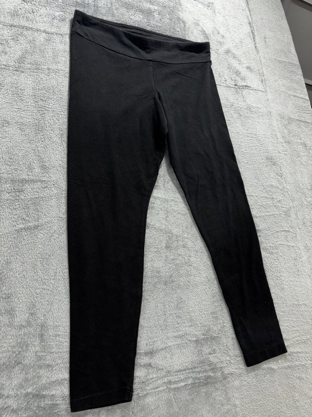 Time and Tru SO Womens L Leggings Bundle 3 Pairs Black Gray Olive Athleisure