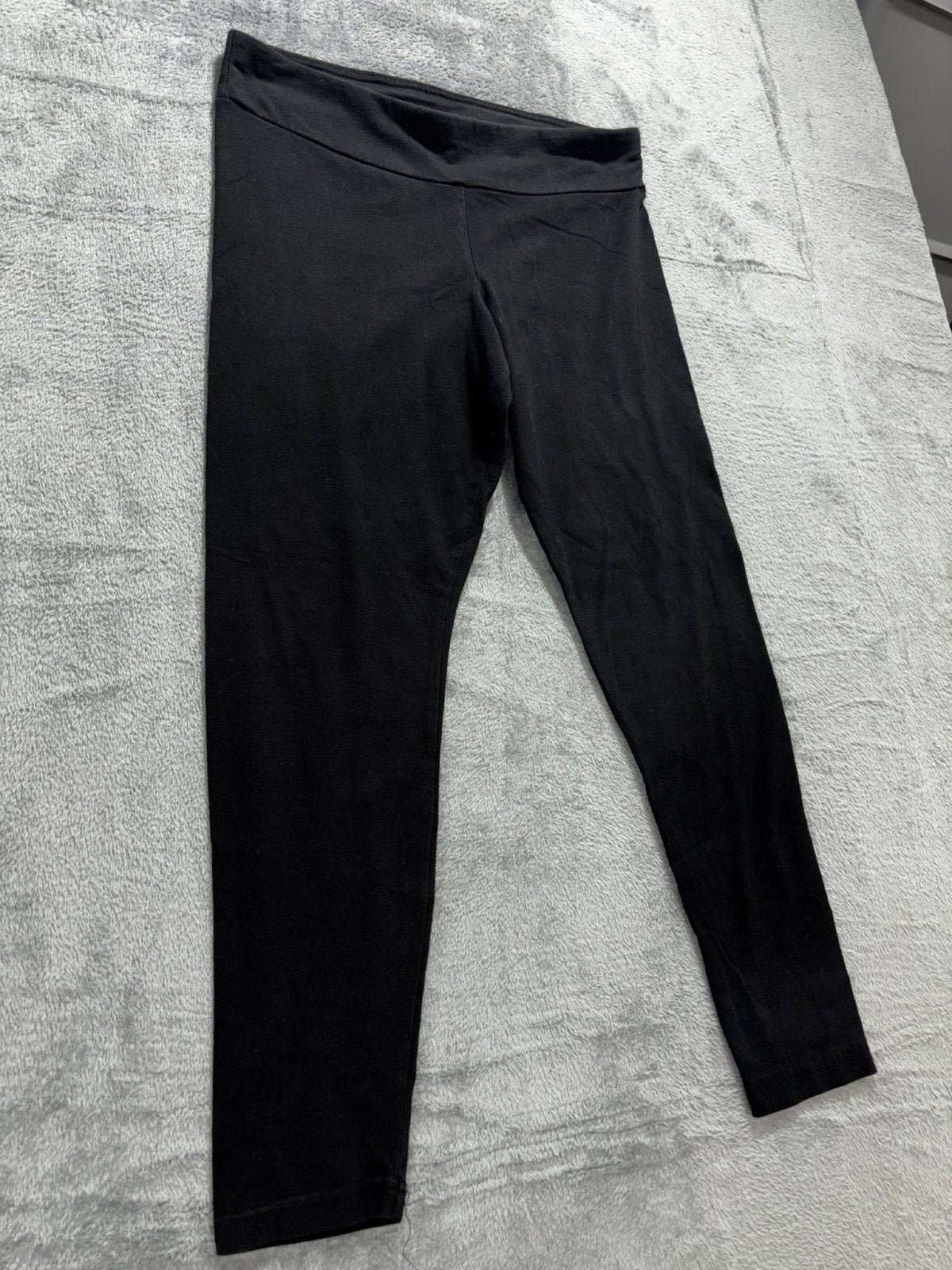 Time and Tru SO Womens L Leggings Bundle 3 Pairs Black Gray Olive Athleisure