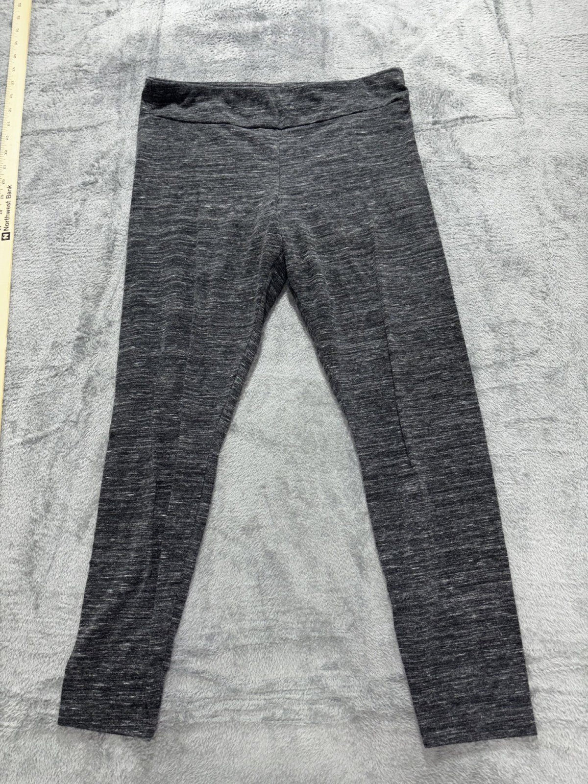 Time and Tru SO Womens L Leggings Bundle 3 Pairs Black Gray Olive Athleisure