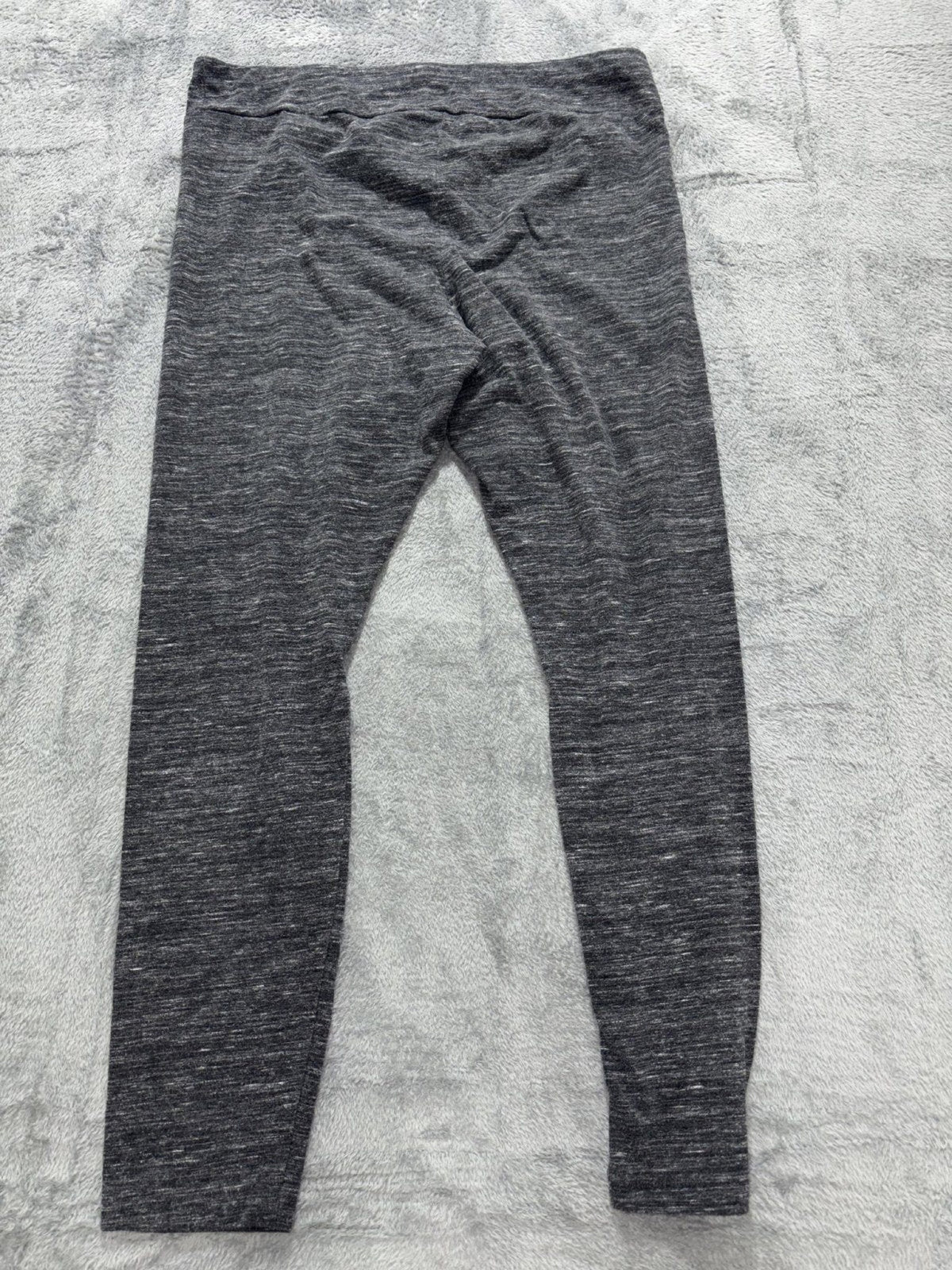 Time and Tru SO Womens L Leggings Bundle 3 Pairs Black Gray Olive Athleisure
