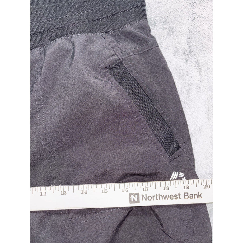 RBX Womens L Black Athletic Capri Joggers Casual Athleisure