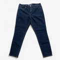 Seven7 Womens 14 Dark Wash Skinny Jeans Casual Classic