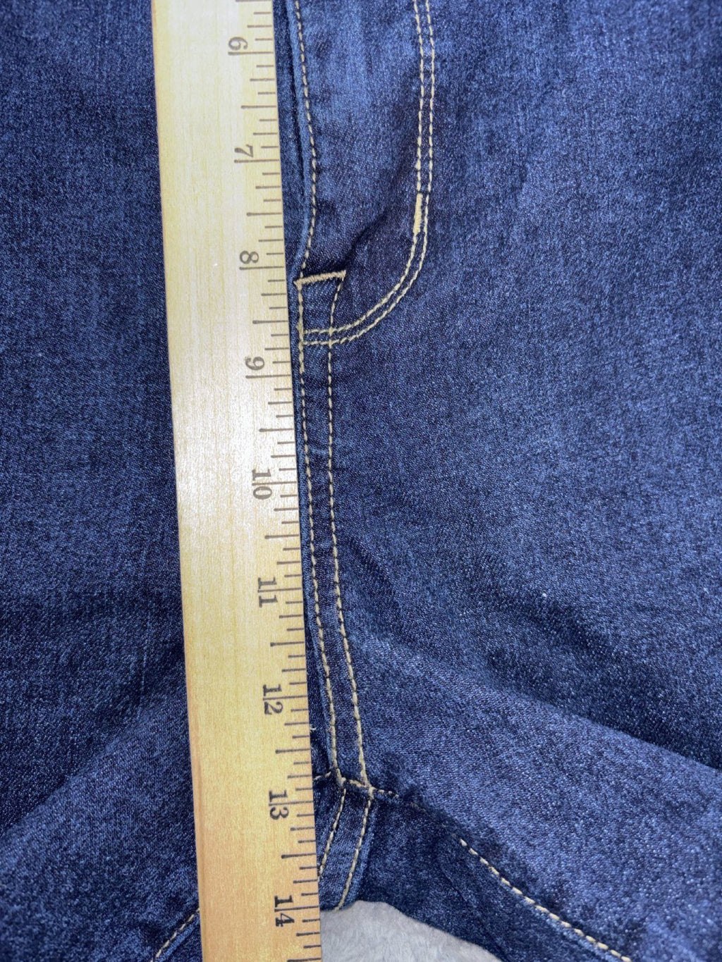 Seven7 Womens 14 Dark Wash Skinny Jeans Casual Classic