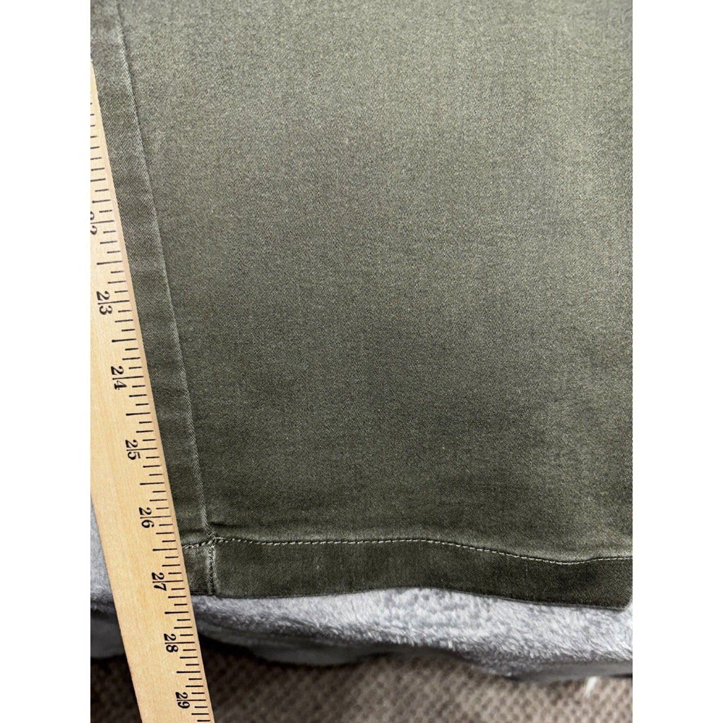 Napa Valley Womens 10P Olive Pull On Stretch Pants Casual Classic