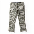 Democracy Womens 8 Gray Camo Skinny Pants Casual Athleisure