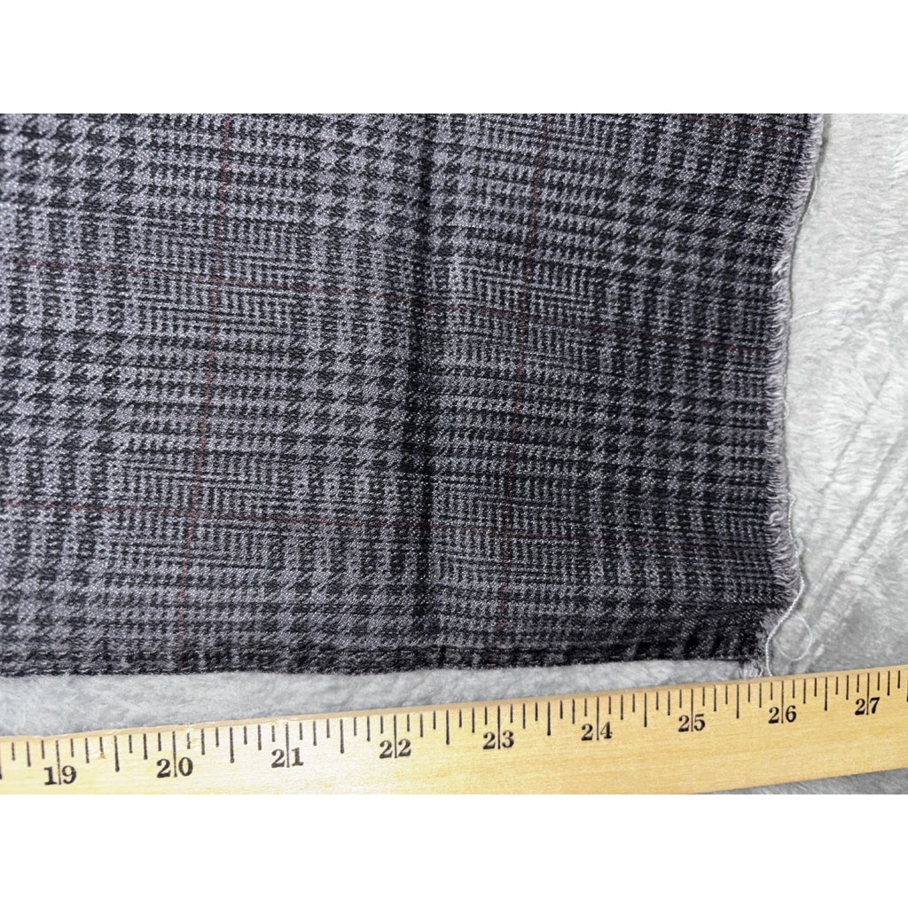 Democracy Womens 8 Charcoal Plaid Skinny Pants Casual Preppy