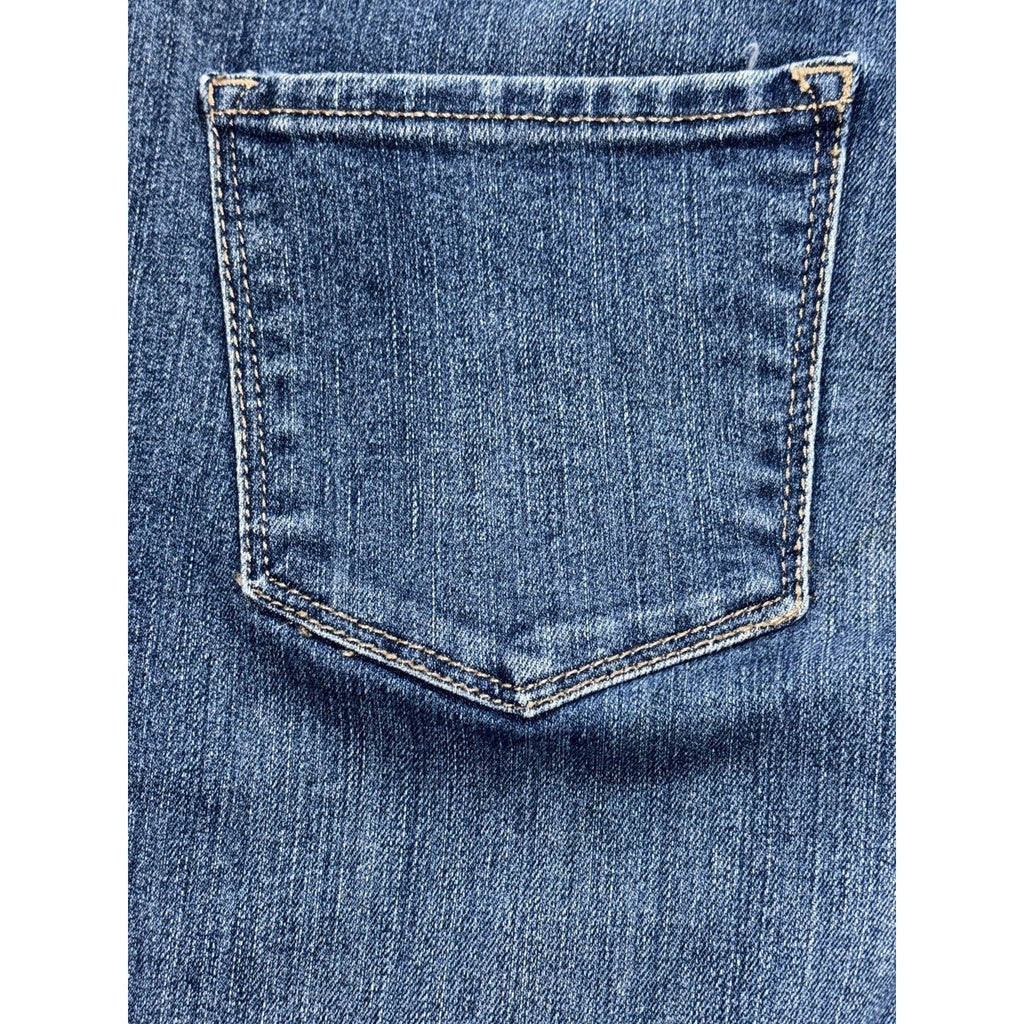 Bandolino Womens 8 Blue Mandie Skinny Jeans Casual Coastal