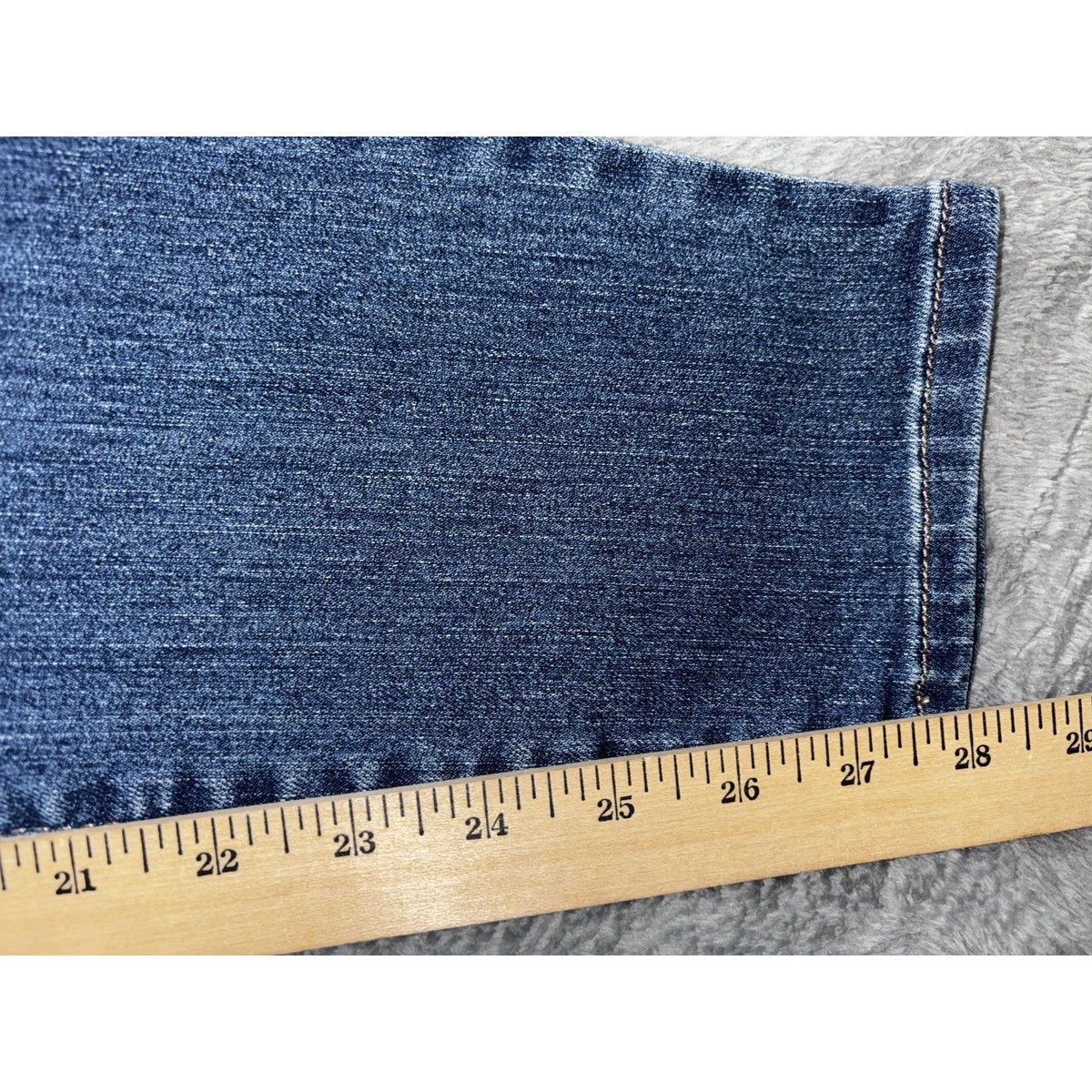 Bandolino Womens 8 Blue Mandie Skinny Jeans Casual Coastal