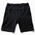 No Comment Womens XL Black Bike Shorts Pockets Casual Athleisure