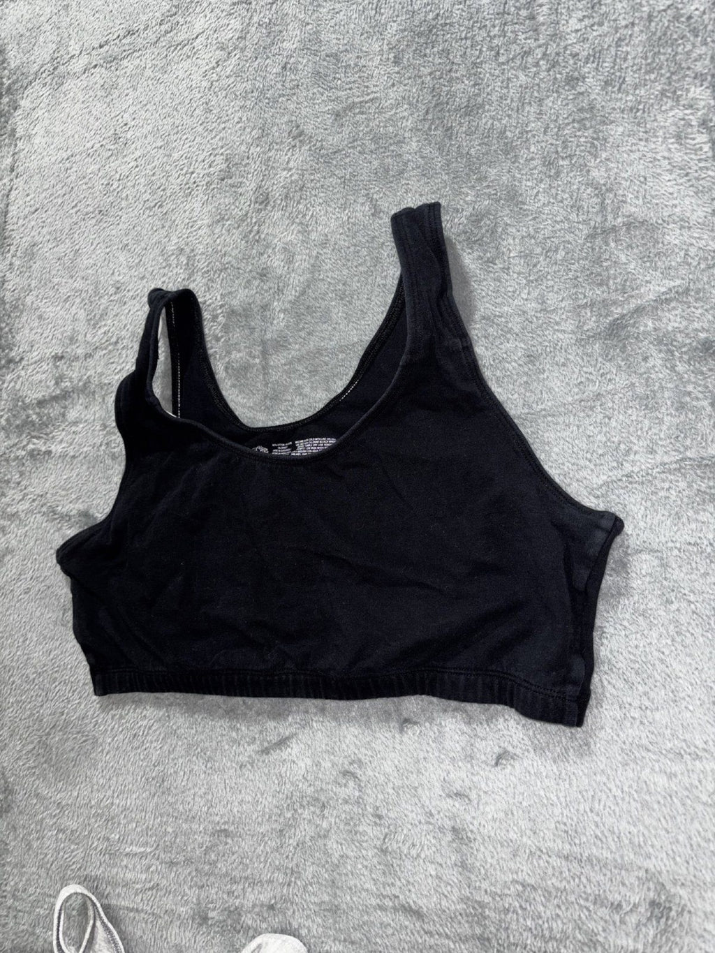 Fruit of the Loom Womens 38 3 Piece Sports Bra Bundle White Black Gray