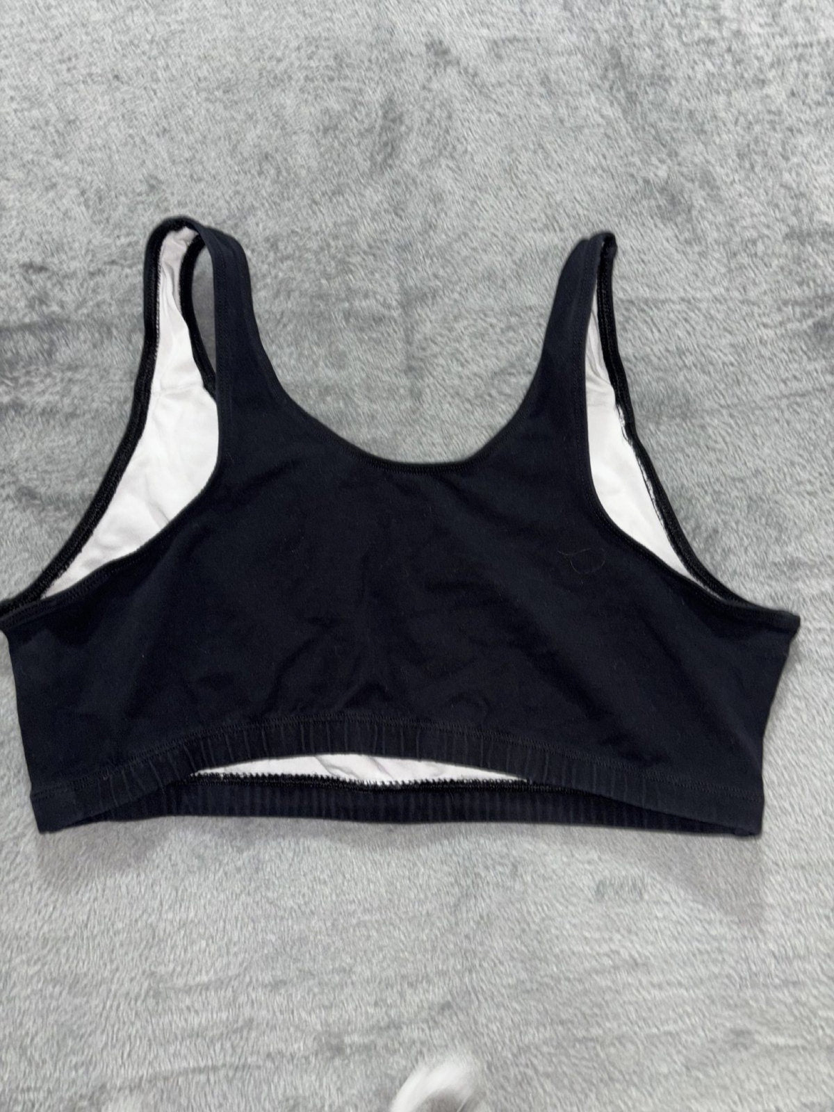 Fruit of the Loom Womens 38 3 Piece Sports Bra Bundle White Black Gray