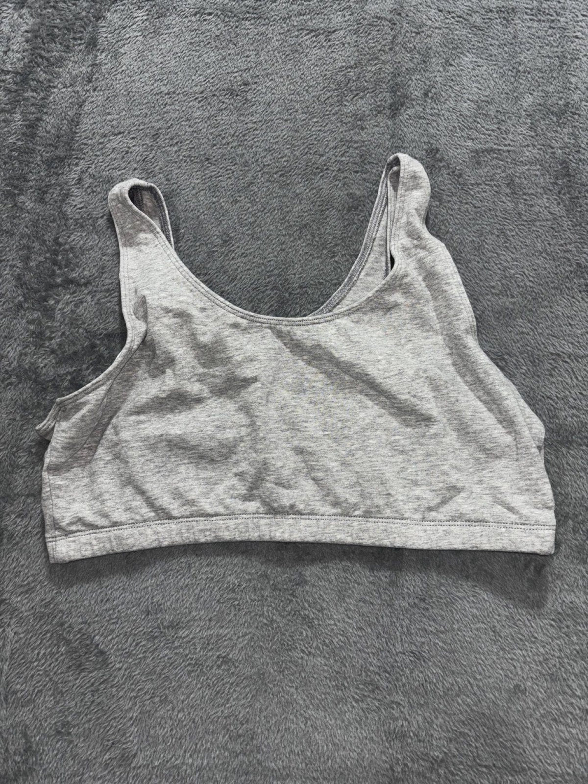 Fruit of the Loom Womens 38 3 Piece Sports Bra Bundle White Black Gray