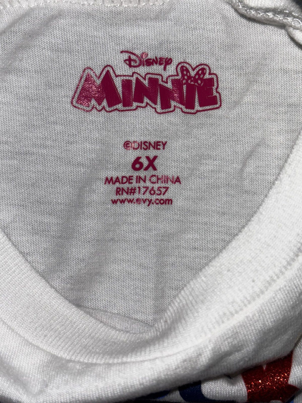 Disney Minnie Girls Sizes 6 to 6X 2 Piece Dress Bundle Jumping Beans Stars