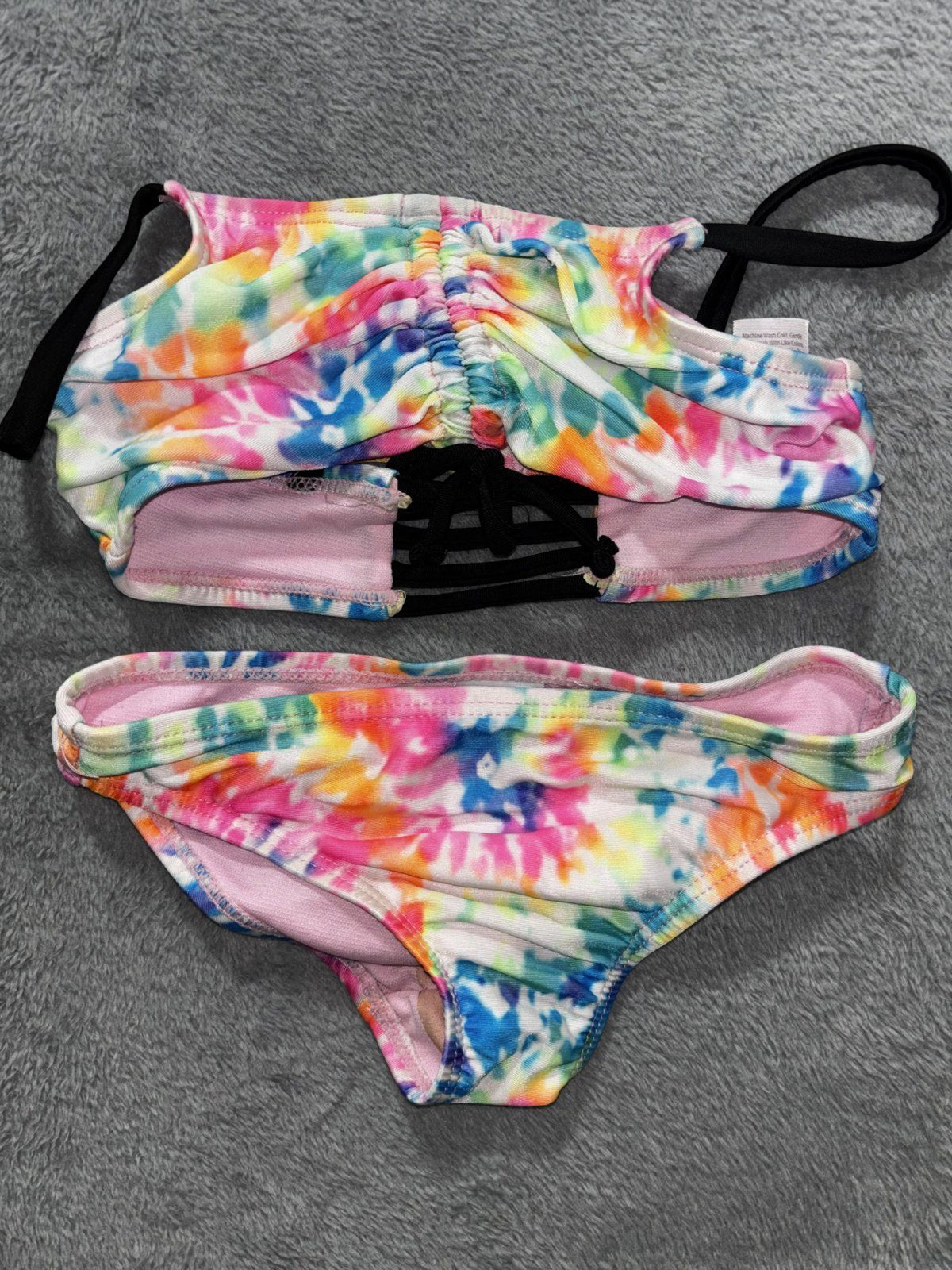 Sonoma Girls Sizes 3T to S 5 Piece Bundle Denim Shorts Swimsuit Bralettes Mudd