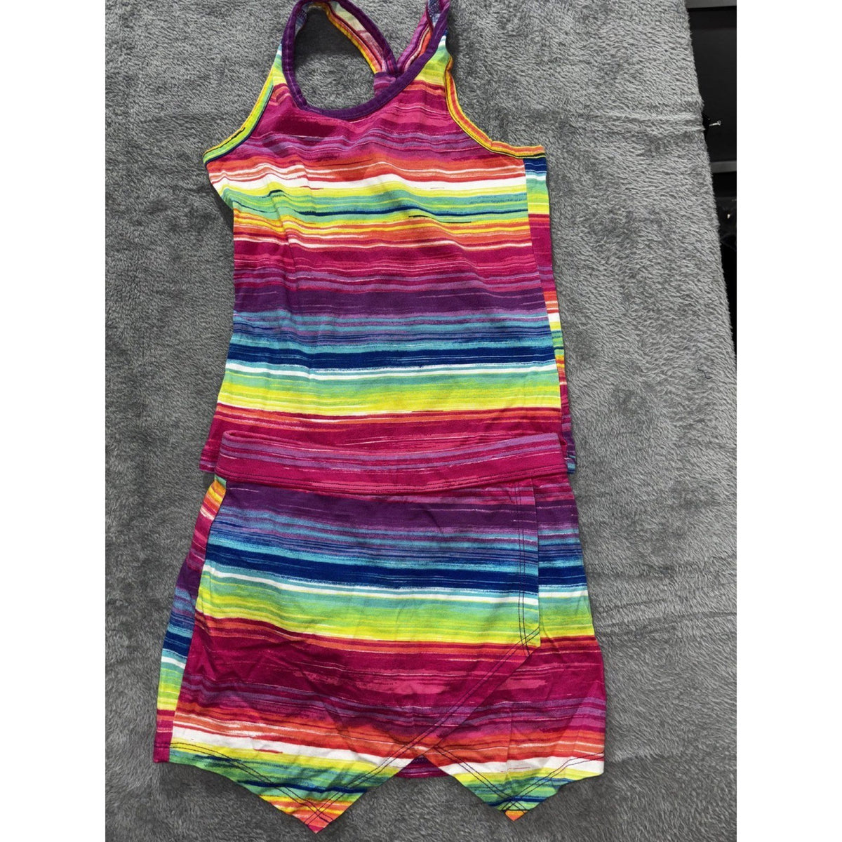 Carter's Girls Sizes 5T to 5/6 5 Piece Bundle Dress Swimsuit Tank Skort Old Navy