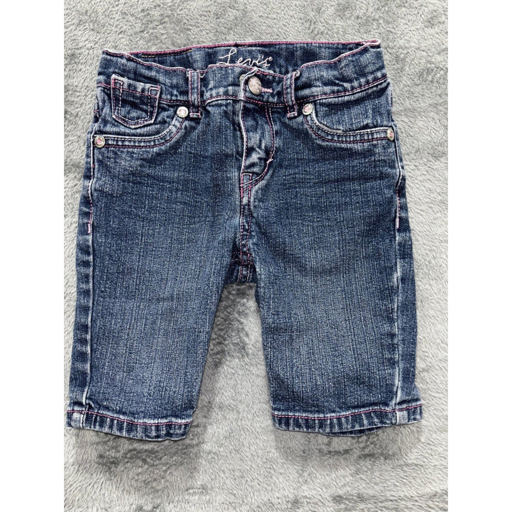 Guess Girls 5 to 6X 5 Piece Bundle Levi's Old Navy Wonder Nation Jumping Beans