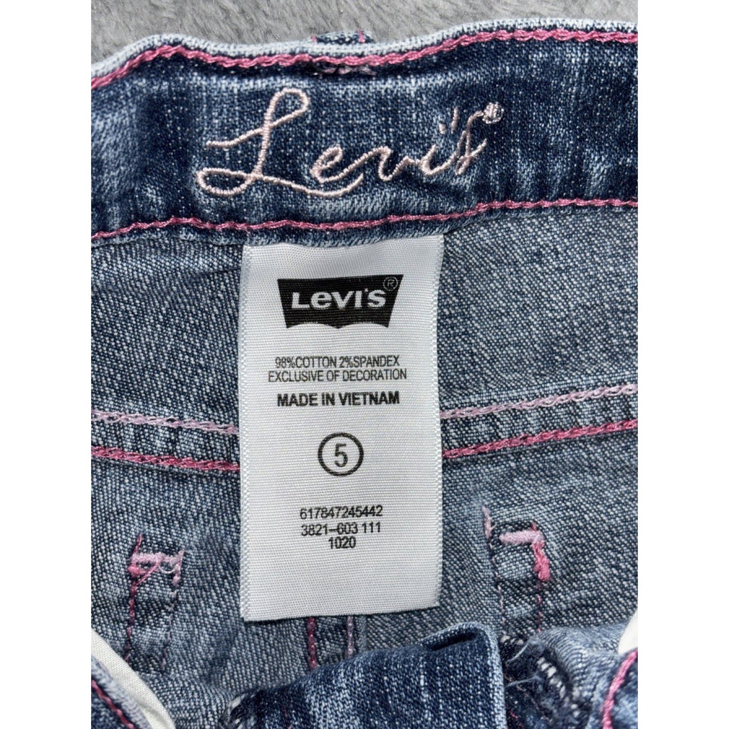 Guess Girls 5 to 6X 5 Piece Bundle Levi's Old Navy Wonder Nation Jumping Beans