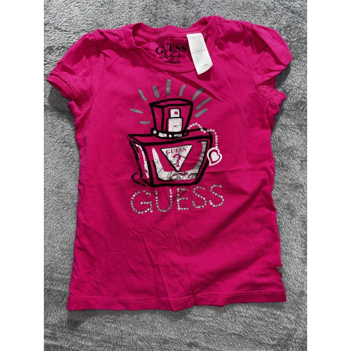 Guess Girls 5 to 6X 5 Piece Bundle Levi's Old Navy Wonder Nation Jumping Beans
