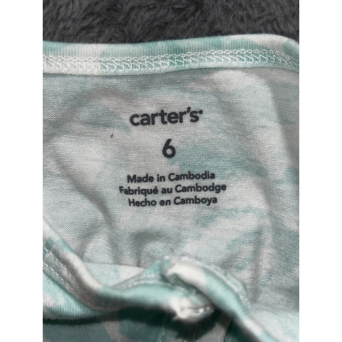 Carter's Girls Size 6 2 Piece Dress Bundle Gray Pretty Perfect Mint Floral