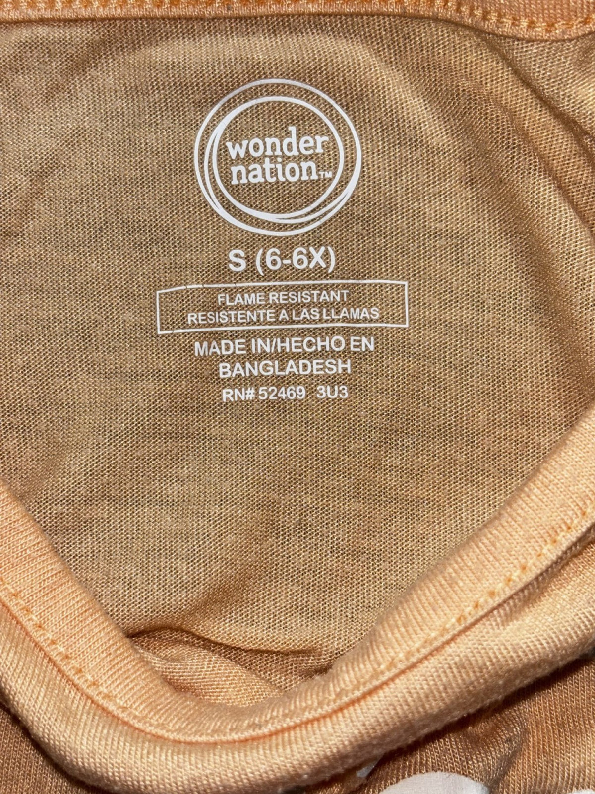 Wonder Nation Girls Sizes 6 to 6X 4 Piece Outfit Bundle Carter's Tees Shorts