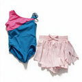 Freestyle by Danskin Girls Sizes 4/5 to 7 2 Piece Bundle Leotard Violet Skye