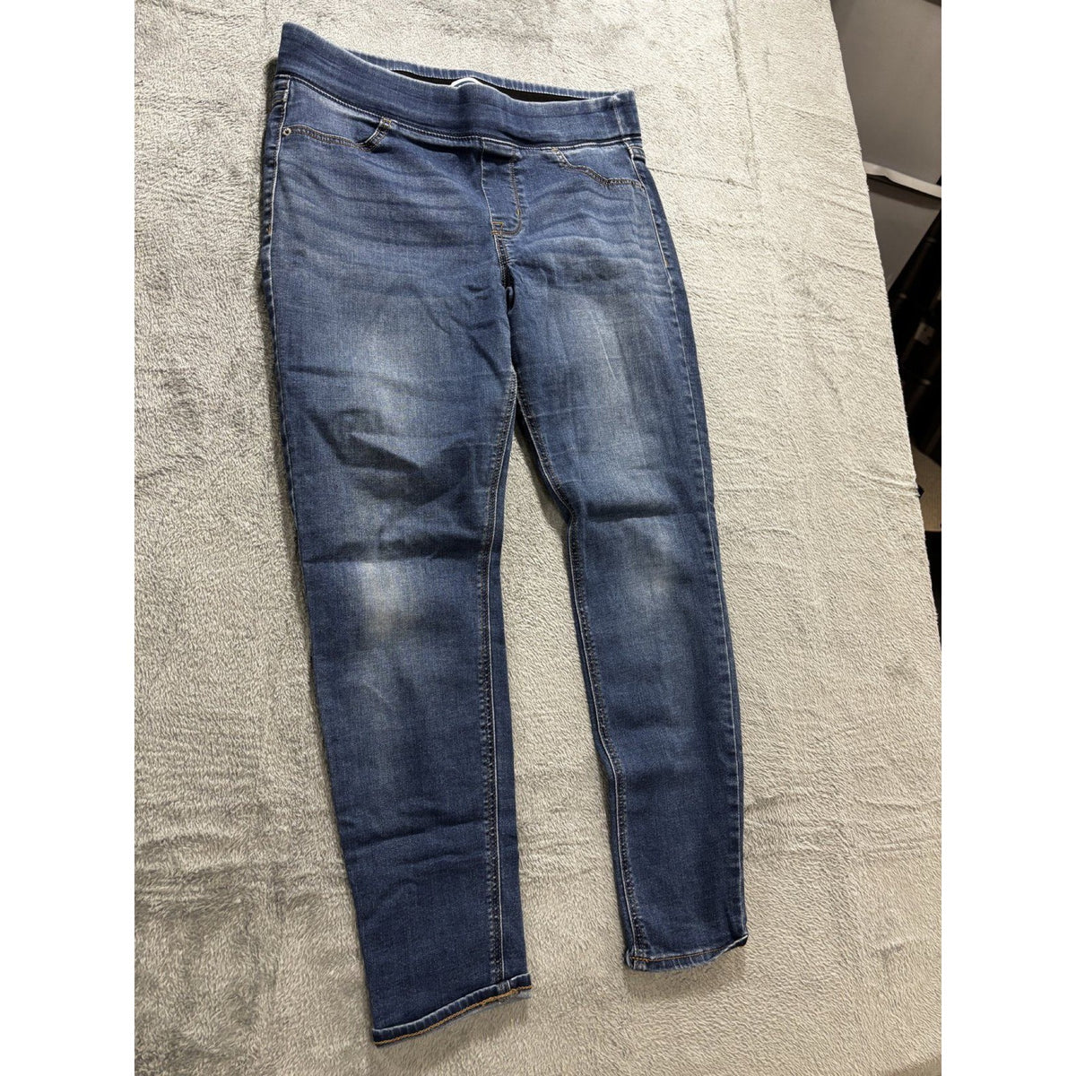 Old Navy Womens Dark Blue Rockstar Jeggings Pull On Size Not Tagged