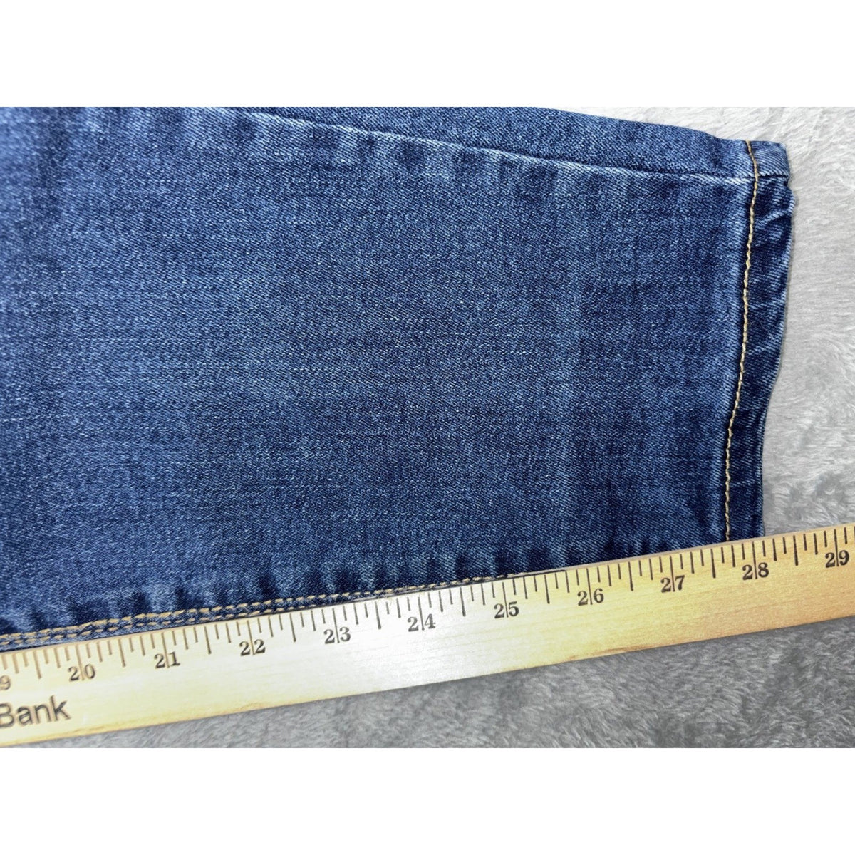 Curve Appeal Womens 10/30 Dark Blue Curvy Fit Skinny Jeans Casual