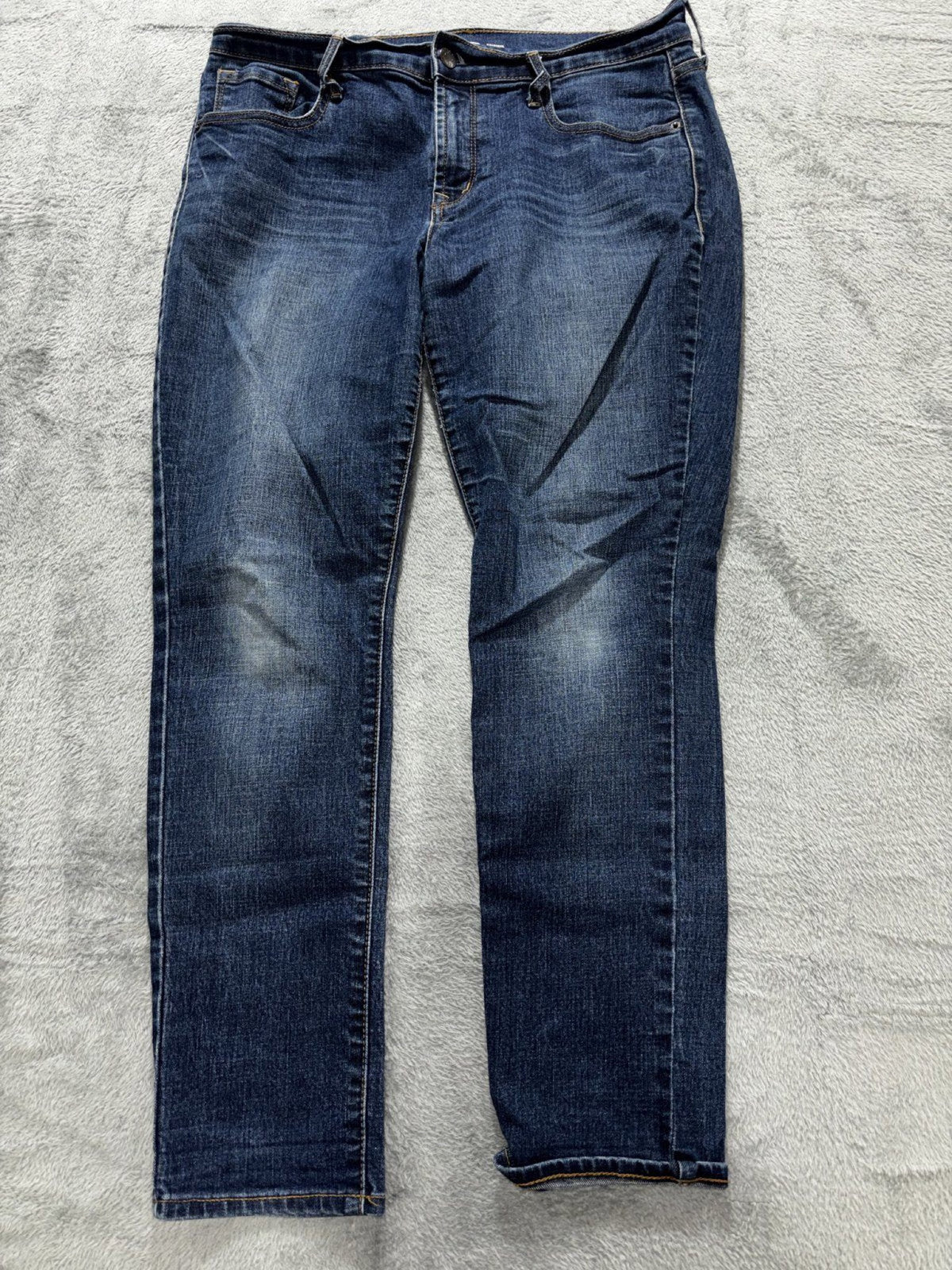 Old Navy Womens 8 Short Medium Blue Original Skinny Jeans Casual