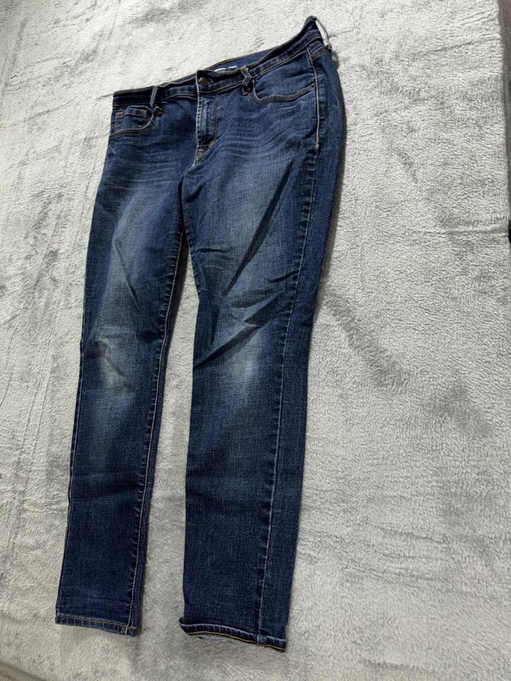 Old Navy Womens 8 Short Medium Blue Original Skinny Jeans Casual