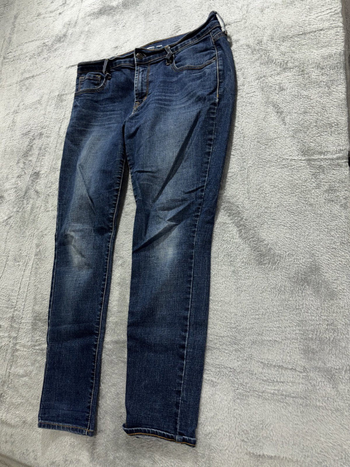 Old Navy Womens 8 Short Medium Blue Original Skinny Jeans Casual
