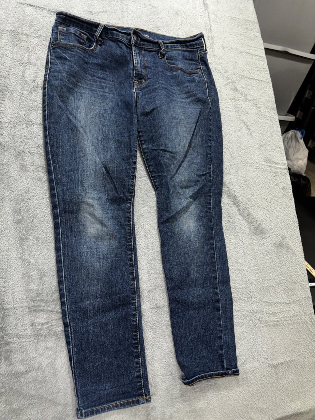 Old Navy Womens 8 Short Medium Blue Original Skinny Jeans Casual