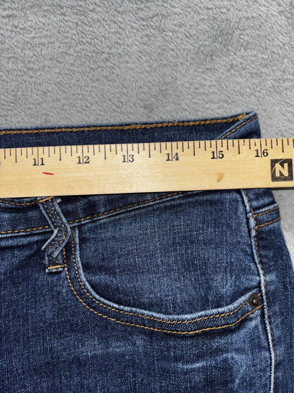 Old Navy Womens 8 Short Medium Blue Original Skinny Jeans Casual