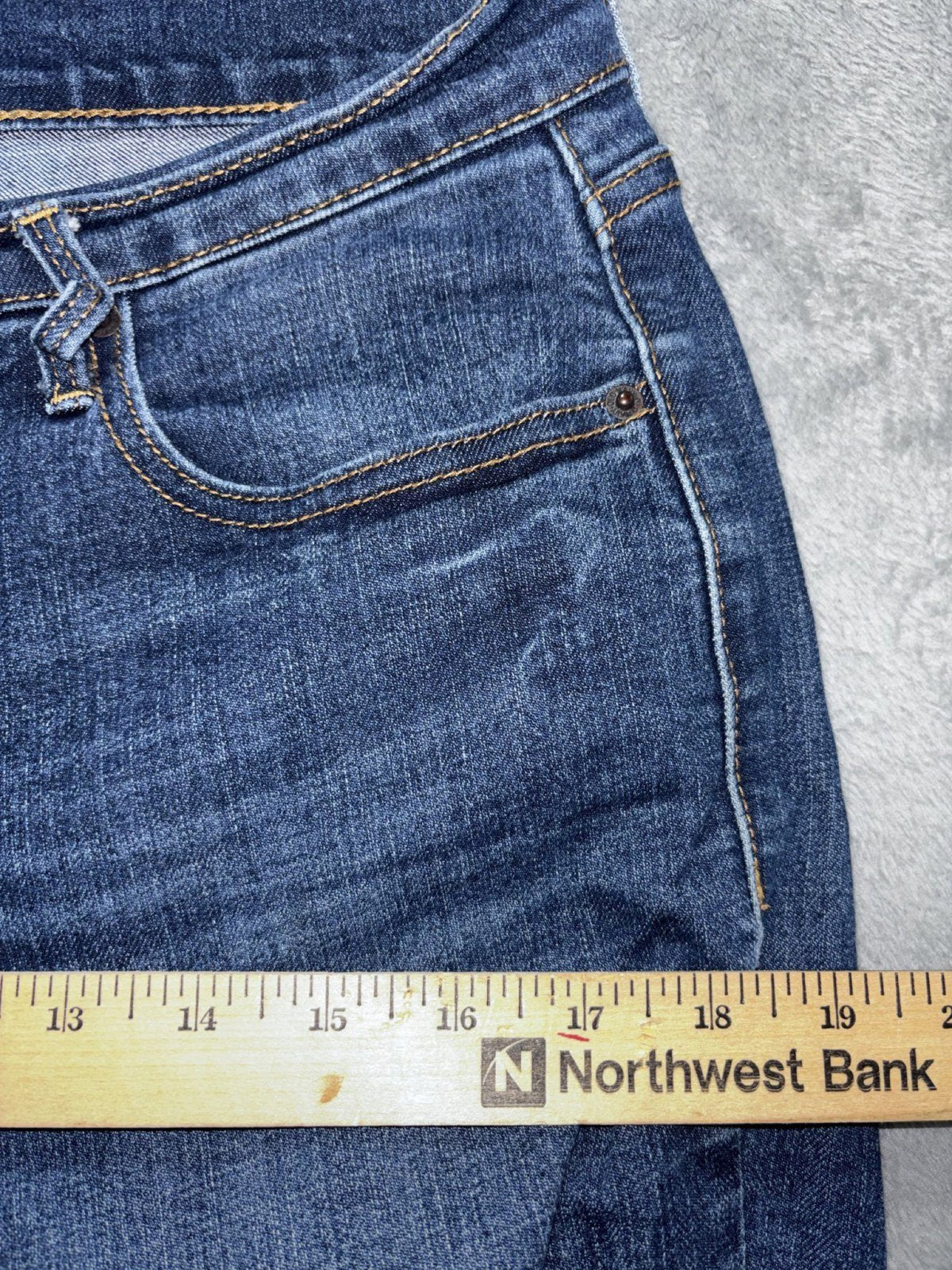 Old Navy Womens 8 Short Medium Blue Original Skinny Jeans Casual