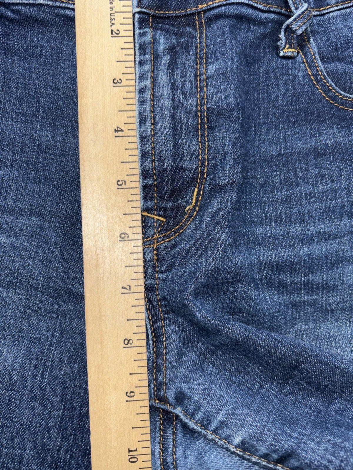 Old Navy Womens 8 Short Medium Blue Original Skinny Jeans Casual