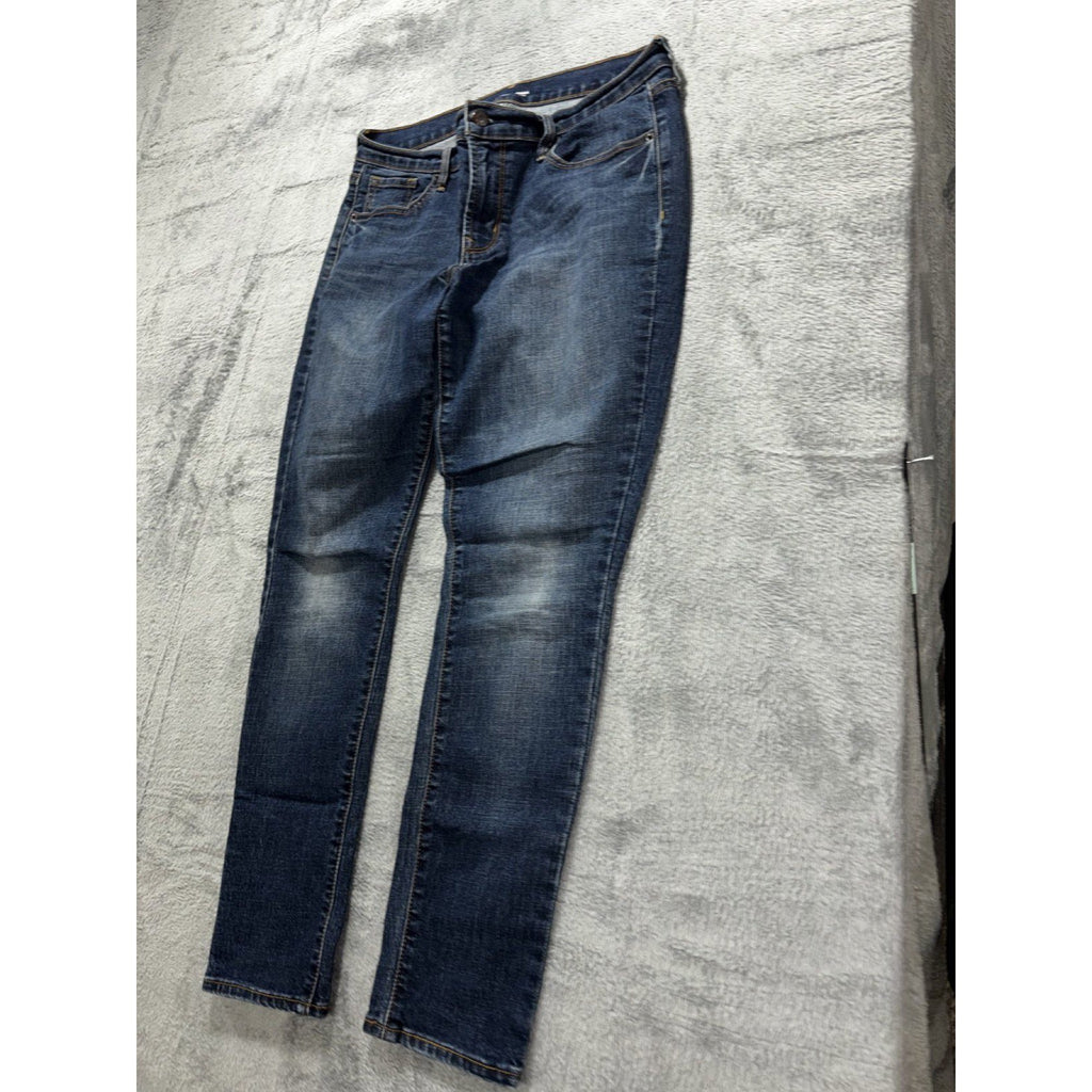 Old Navy Womens 8 Short Dark Wash Original Skinny Jeans Casual Stretch