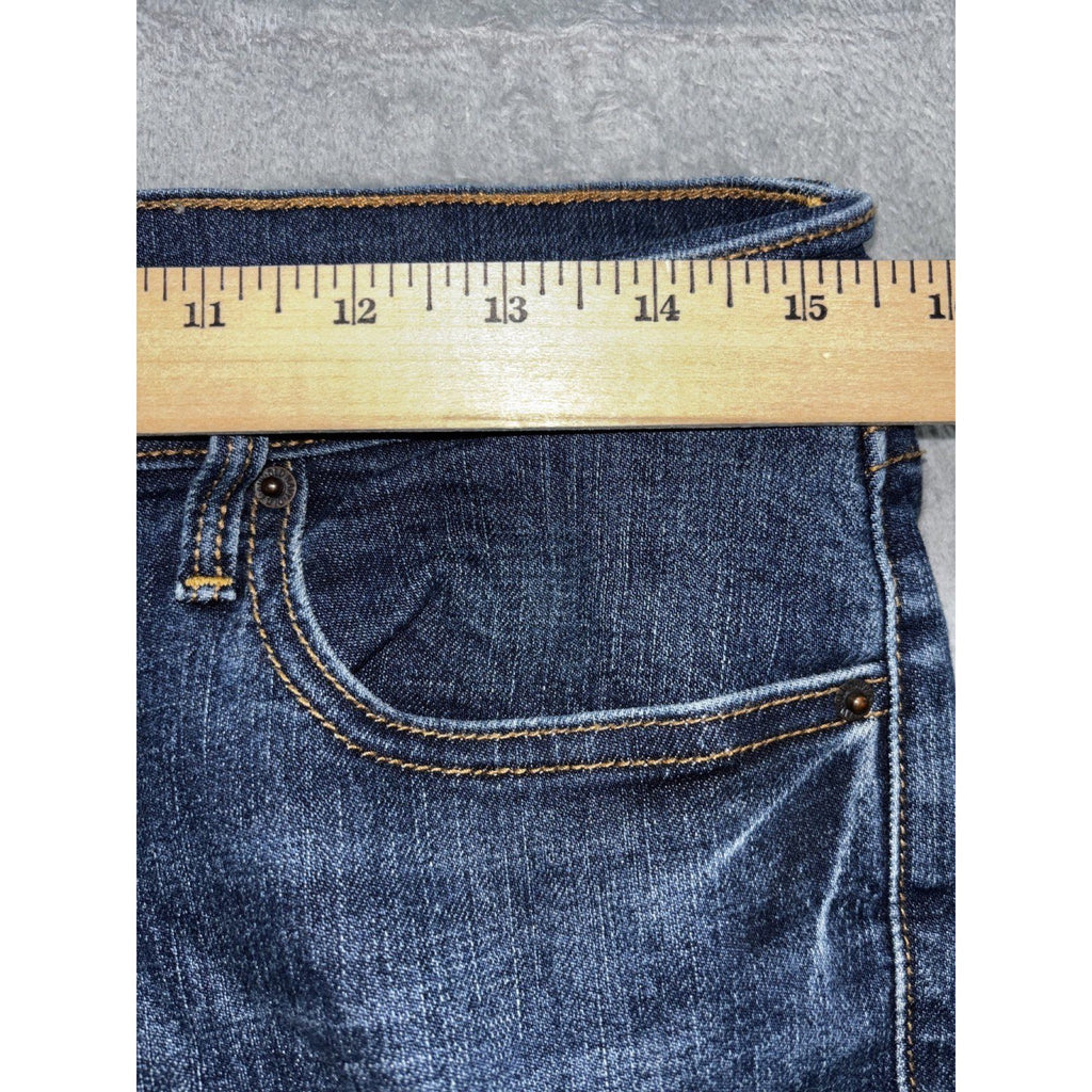 Old Navy Womens 8 Short Dark Wash Original Skinny Jeans Casual Stretch