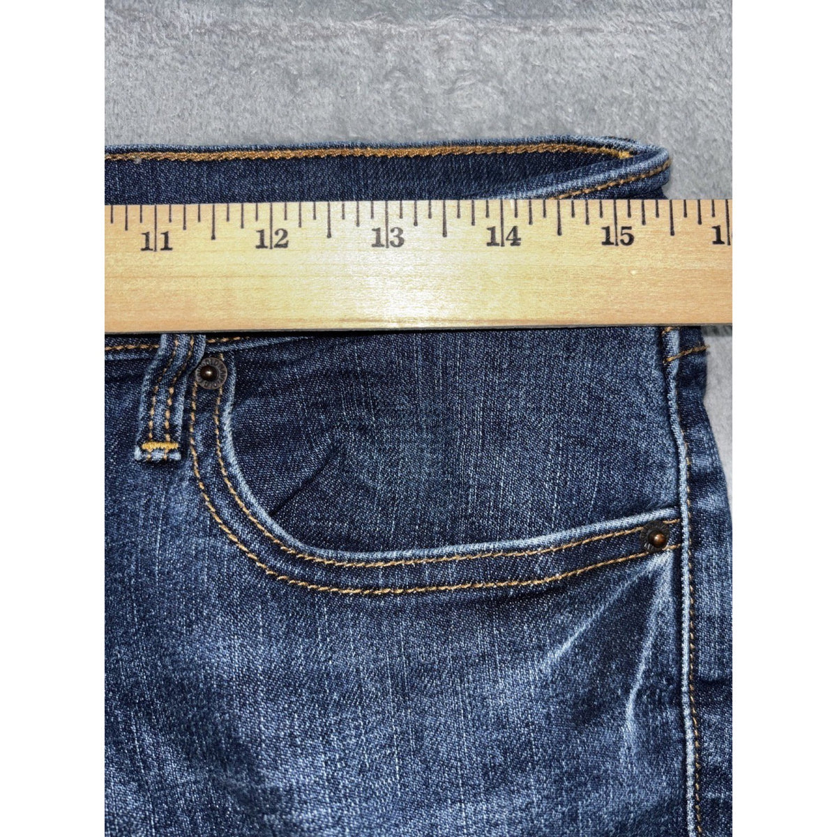 Old Navy Womens 8 Short Dark Wash Original Skinny Jeans Casual Stretch
