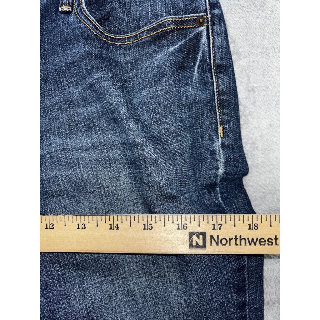 Old Navy Womens 8 Short Dark Wash Original Skinny Jeans Casual Stretch