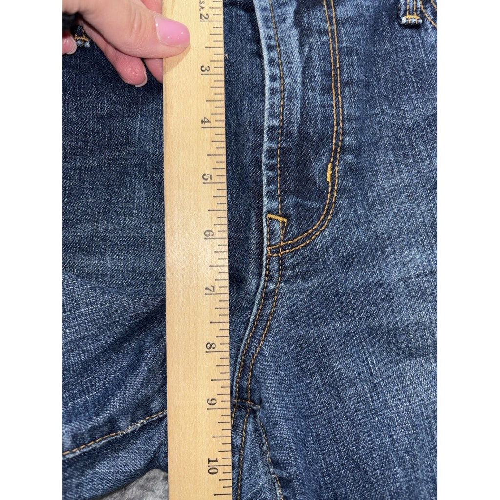 Old Navy Womens 8 Short Dark Wash Original Skinny Jeans Casual Stretch