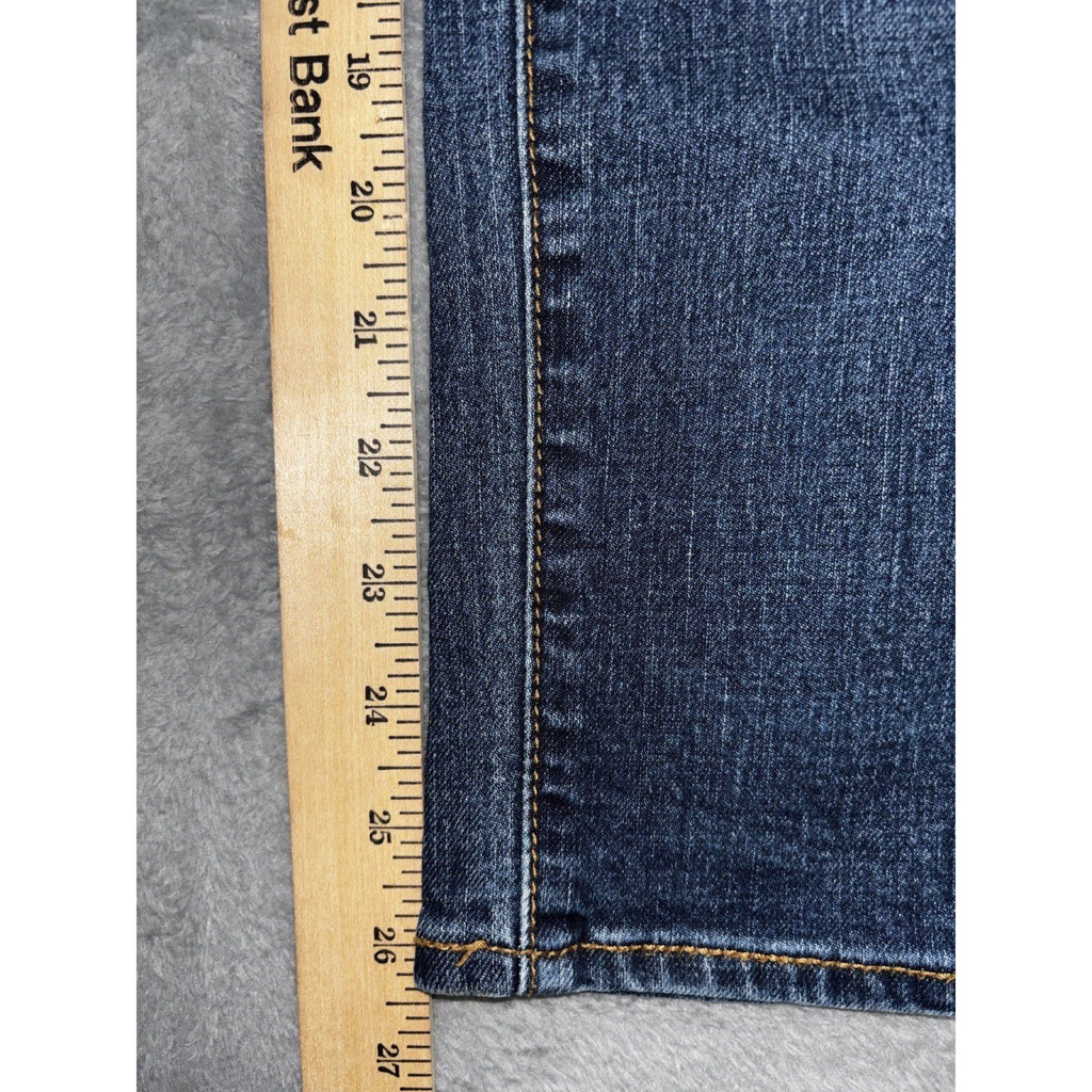 Old Navy Womens 8 Short Dark Wash Original Skinny Jeans Casual Stretch