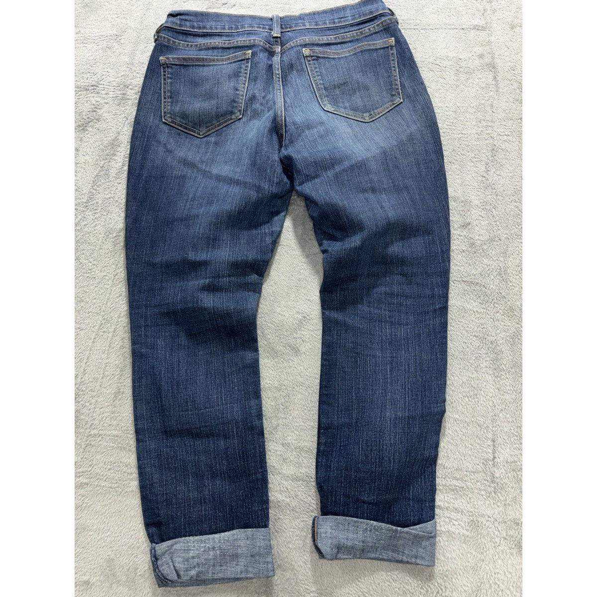 Old Navy Womens 6 Short Dark Wash The Sweetheart Jeans Rolled Cuff Casual