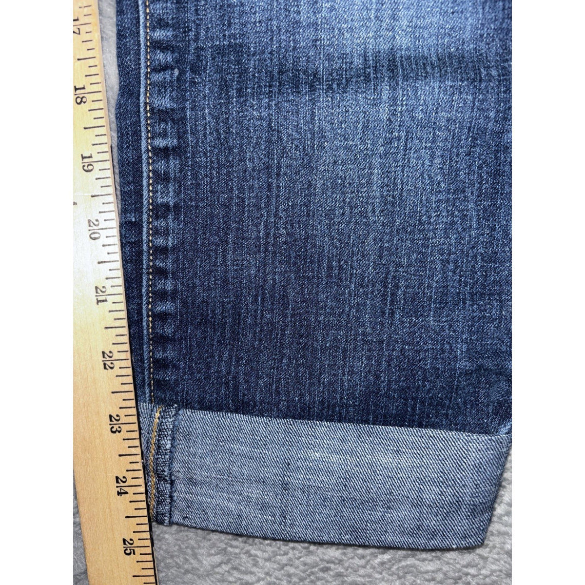 Old Navy Womens 6 Short Dark Wash The Sweetheart Jeans Rolled Cuff Casual