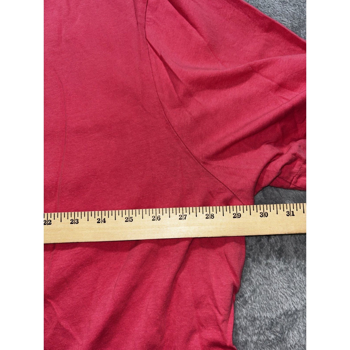 Polo Ralph Lauren Mens 4XLT Red V-Neck Tee Casual Preppy