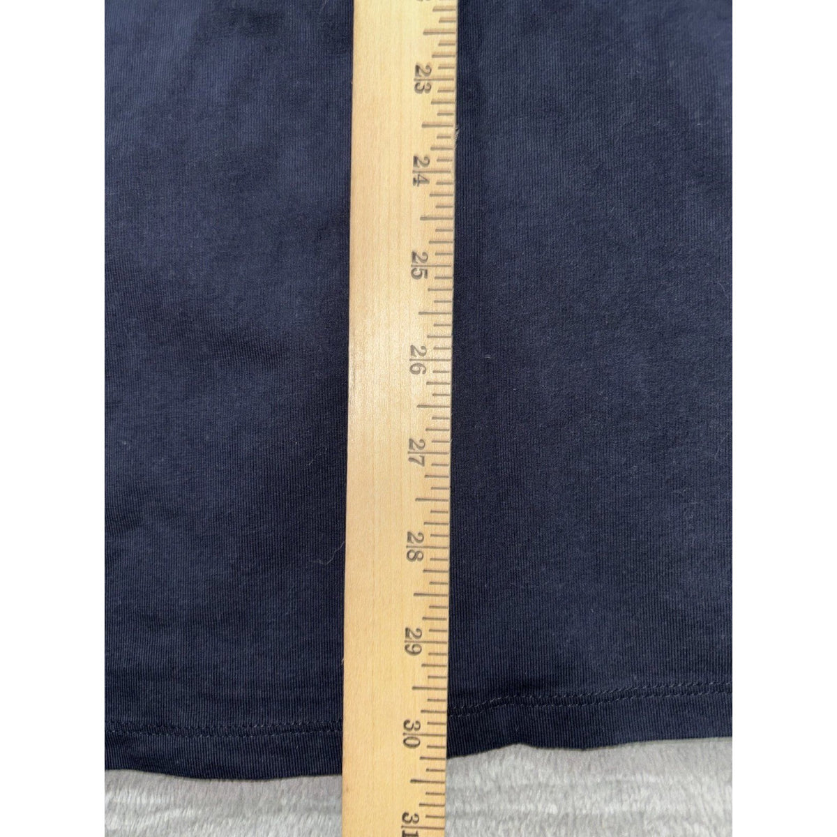 Calvin Klein Womens XL Navy Blue Tie Neck T-Shirt Dress Casual Minimalist