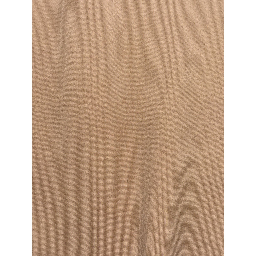 Abercrombie & Fitch Womens S Caramel Long Sleeve Bodysuit Soft Casual