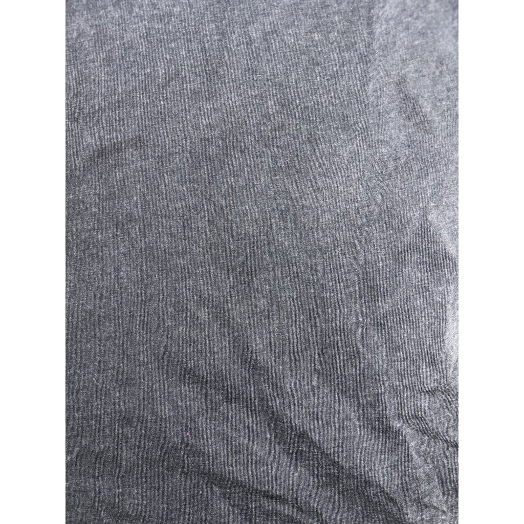 Zara Womens S Charcoal Gray V-Neck Short Sleeve Tee Casual Basic